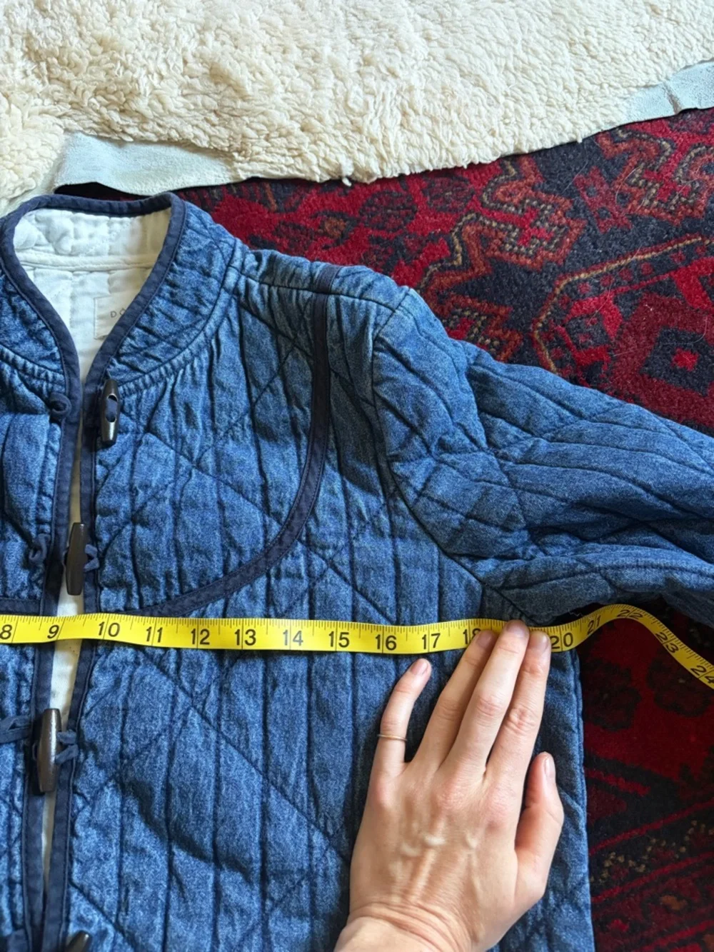 Dôen Parker Jacket, medium, denim blue - Picture 9 of 12